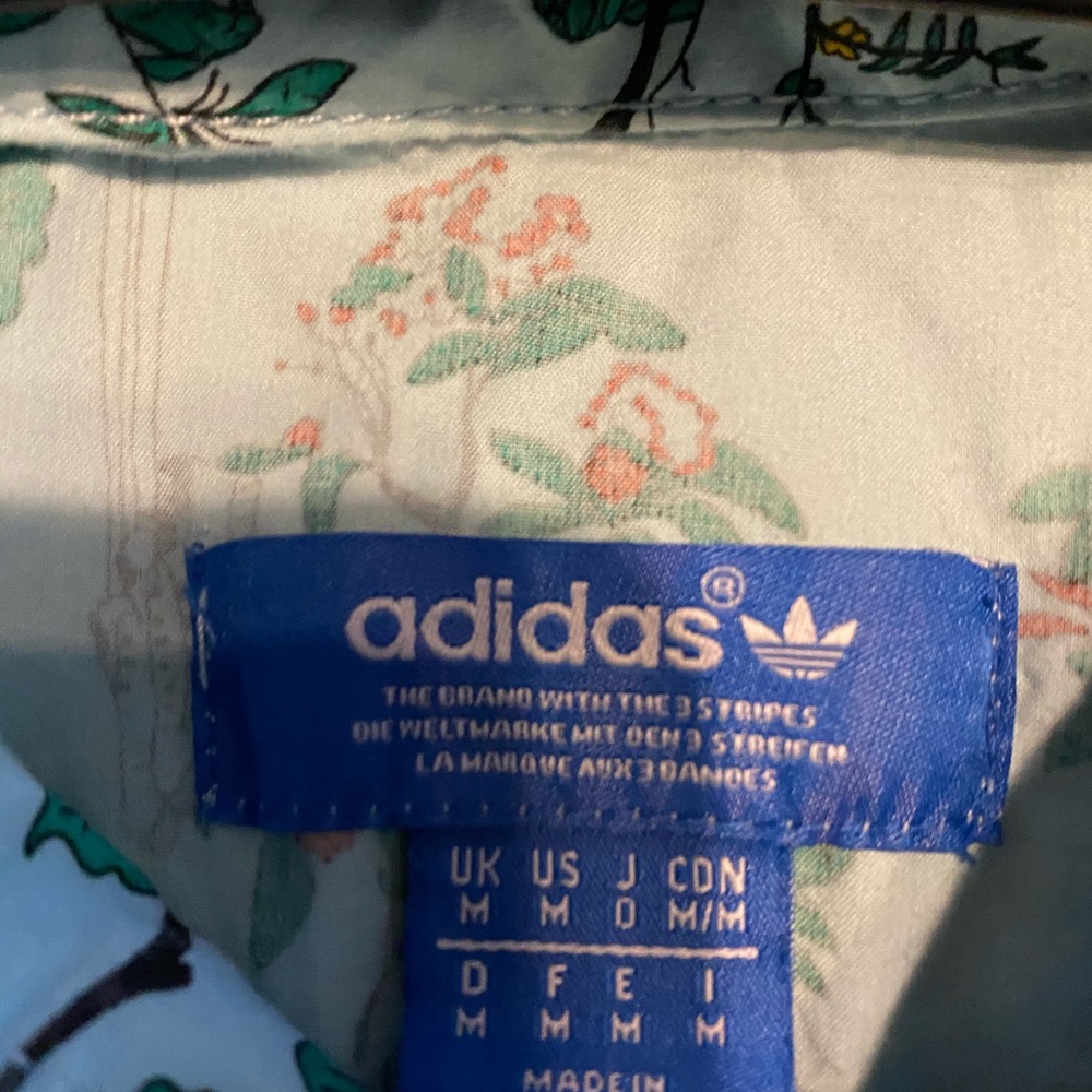 Adidas button up shirt - Picture 2 of 2